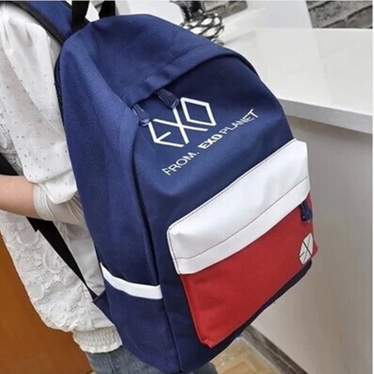 Balo EXO thời trang vải bố sành điệu đi chơi đi học