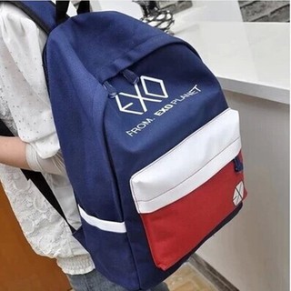 Balo EXO thời trang vải bố sành điệu đi chơi đi học