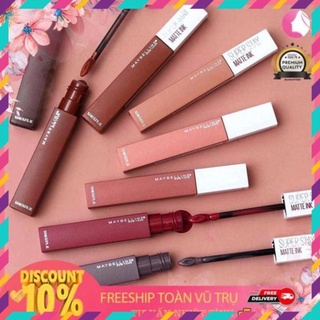 [HOT 2022] - SON KEM LÌ MAYBELLINE 16H LÂU TRÔI 5ML SUPER STAY MATTE INK LIPSTICK (CITY EDITION)