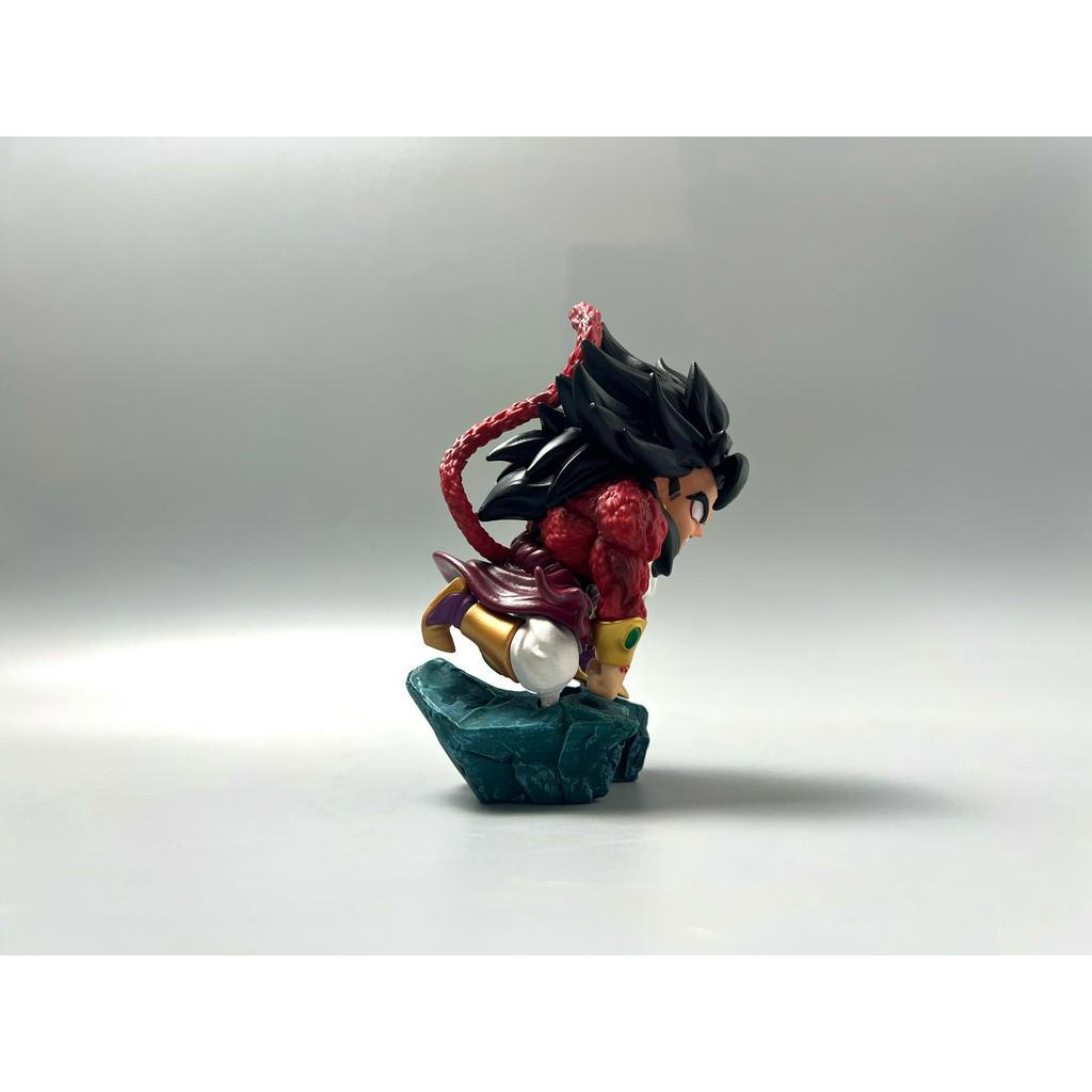 Mô Hình Broly Chipi Cao 14cm - Mô Hình Dragon Ball Nhân Vật Broly Chipi Màu Sắc Sơn MAX Đẹp