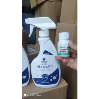 Lọ Nước Nano Bạc khử khuẩn, tặng bình xịt khí mua 5 lọ