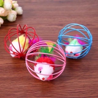 Đồ chơi bóng lồng chuột cho chó mèo