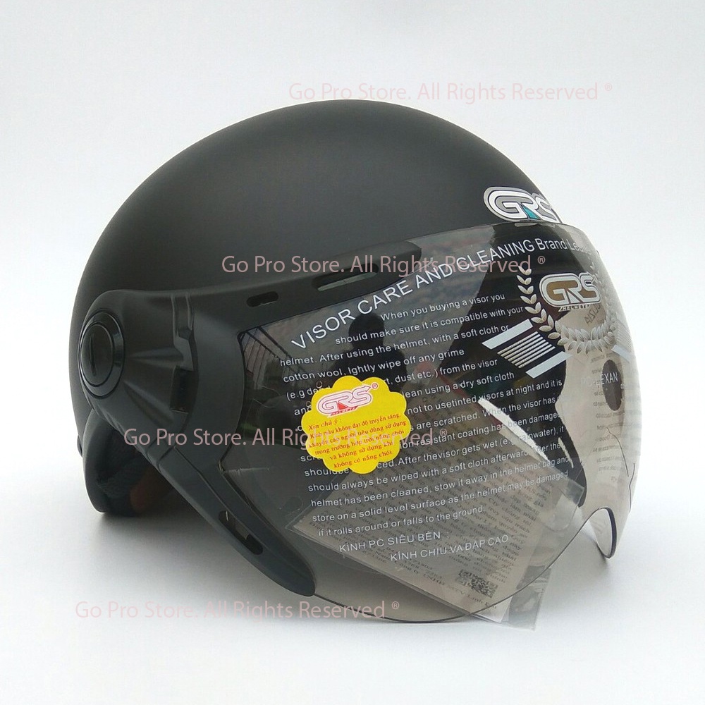 [CHÍNH HÃNG] Mũ Bảo Hiểm GRS A33K Chuẩn Quatest