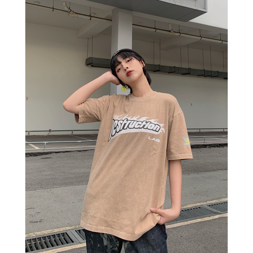 Áo thun DESTRUCTION Logo Wash DFire | BigBuy360 - bigbuy360.vn
