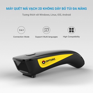 Máy quét mã vạch không dây  - Máy quét mã vạch bluetooth – Máy quét OPTORI OPR3201