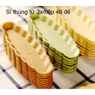 Đế bánh thuyền, vỏ làm bánh thuyền nướng sẵn 48c