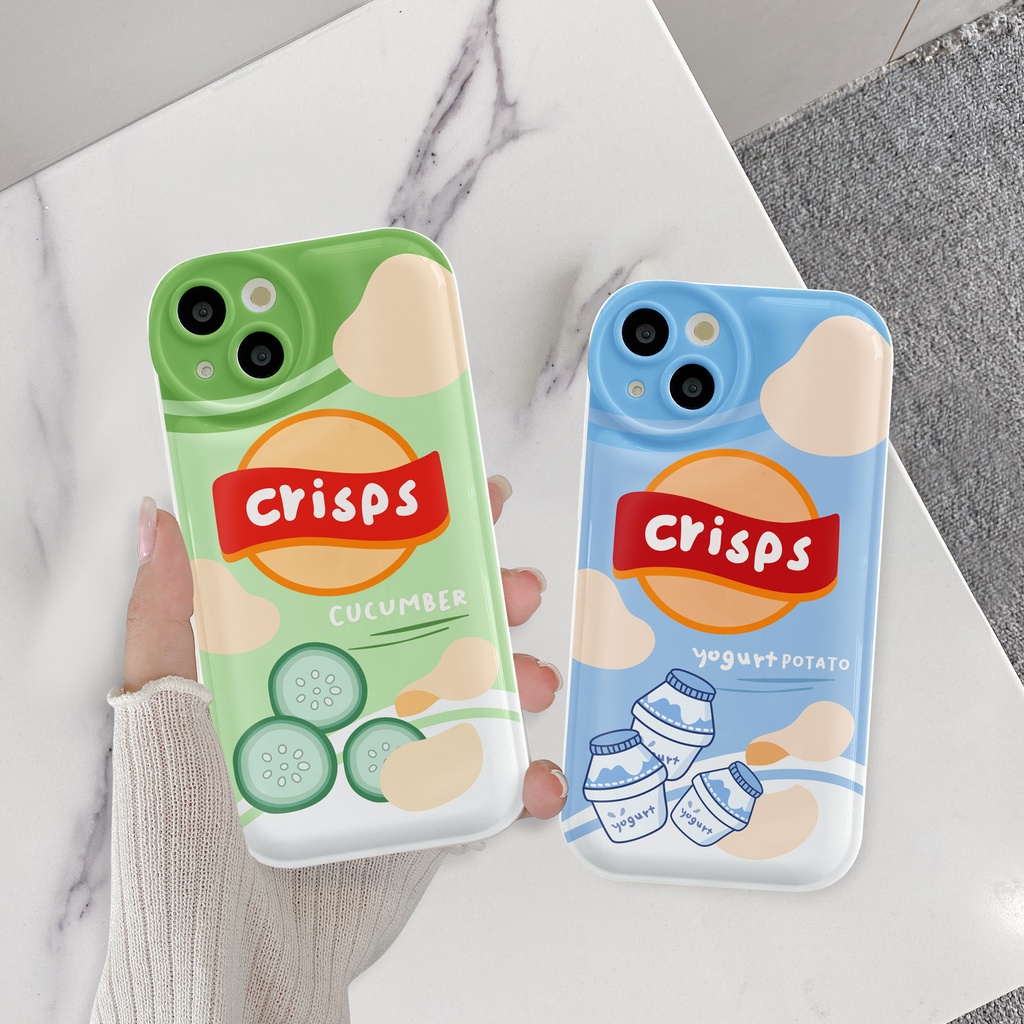 Ốp lưng iphone đệm khí phone crips snack 6/6plus/6splus/7/7plus/8/8plus/xs/11/12/13/pro/max/plus/promax - SALE SỐC T5-8