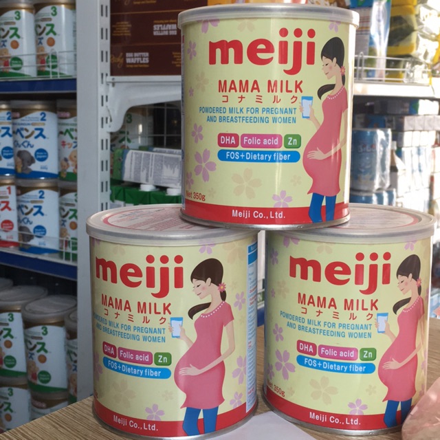 Sữa bột Meiji mama Milk dành cho bà bầu vị Vali (350g)Date luôn mới.