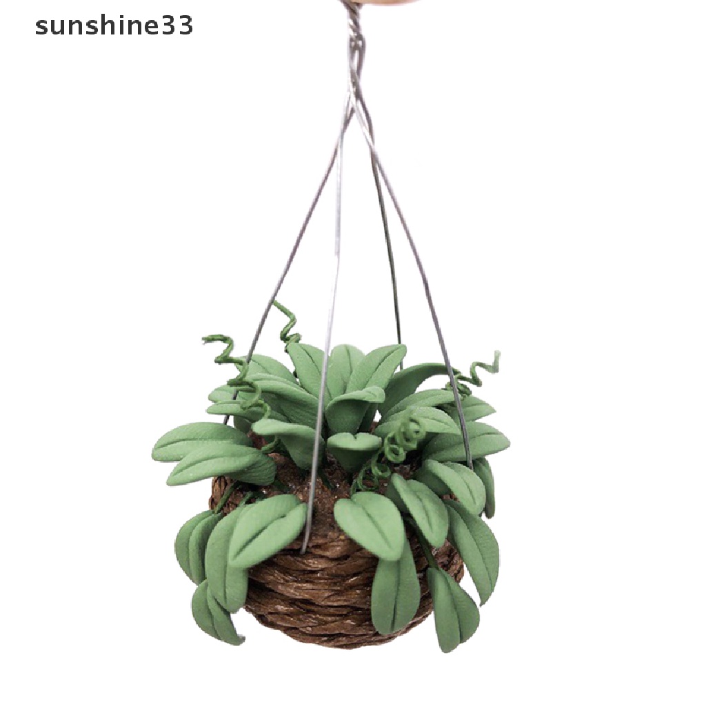 Cây Cảnh Giả Trang Trí Nhà Búp Bê Thu Nhỏ 1 / 12