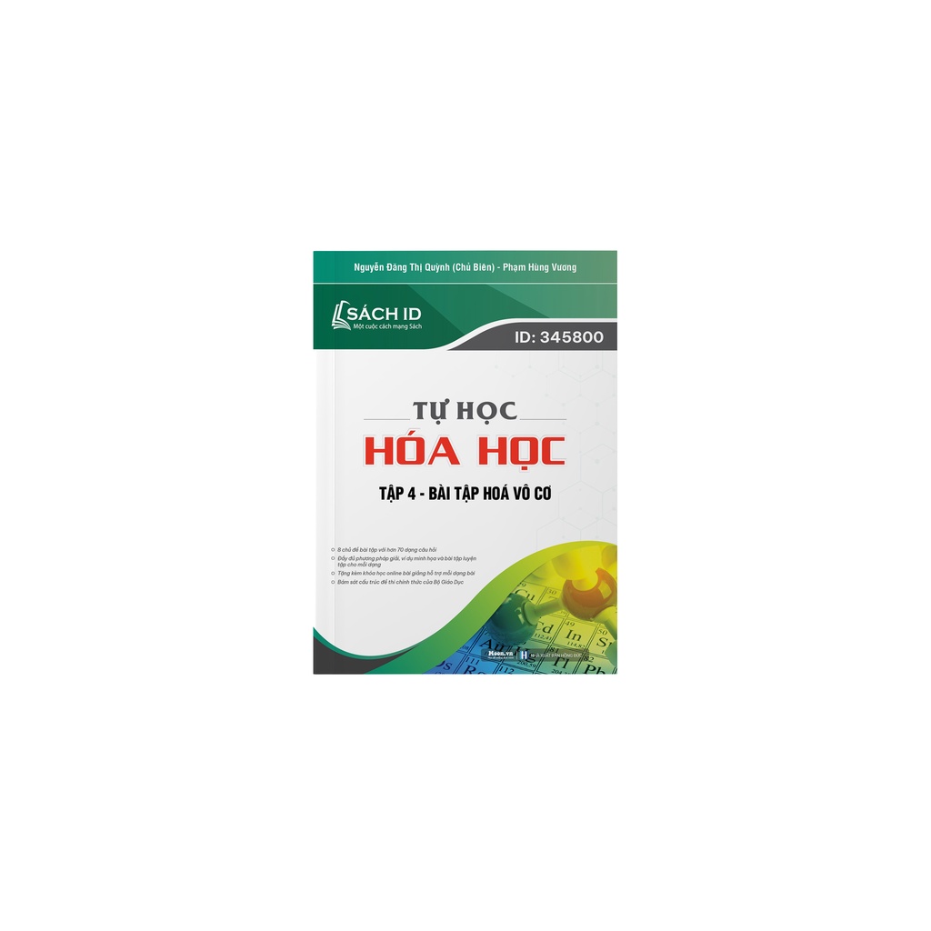 Combo 4 cuốn Sách ID tự học Hóa học 12 ôn thi THPTQG bản 2023