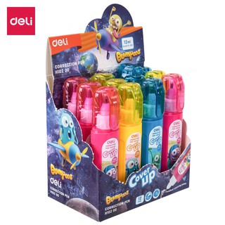 Bút xoá nước 12ml Deli,3 màu -  EH10200