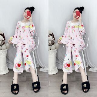 Đồ bộ tole tiểu thư combo