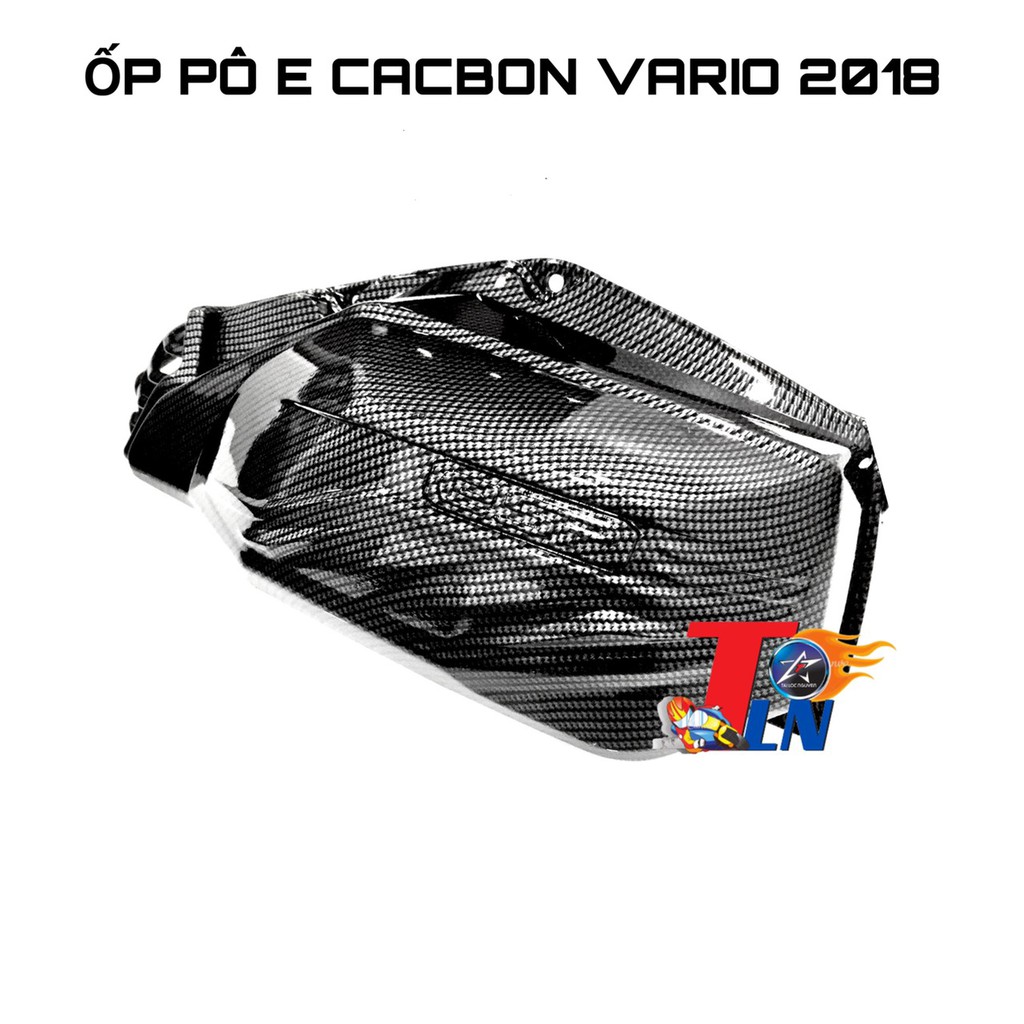 ỐP PÔ E CACBON CHO HONDA VARIO 2018