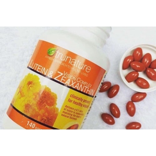 Viên Uống Sáng Mắt Trunature Vision Complex Lutein & Zeaxanthin 140 Viên