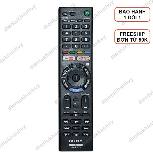 Điều Khiển Tivi Sony Chất Lượng Cao Các Loại RM-L1370 - RM-ED047 - RM-715A - RM-D959 - RM-TZ120E - RM-L1275