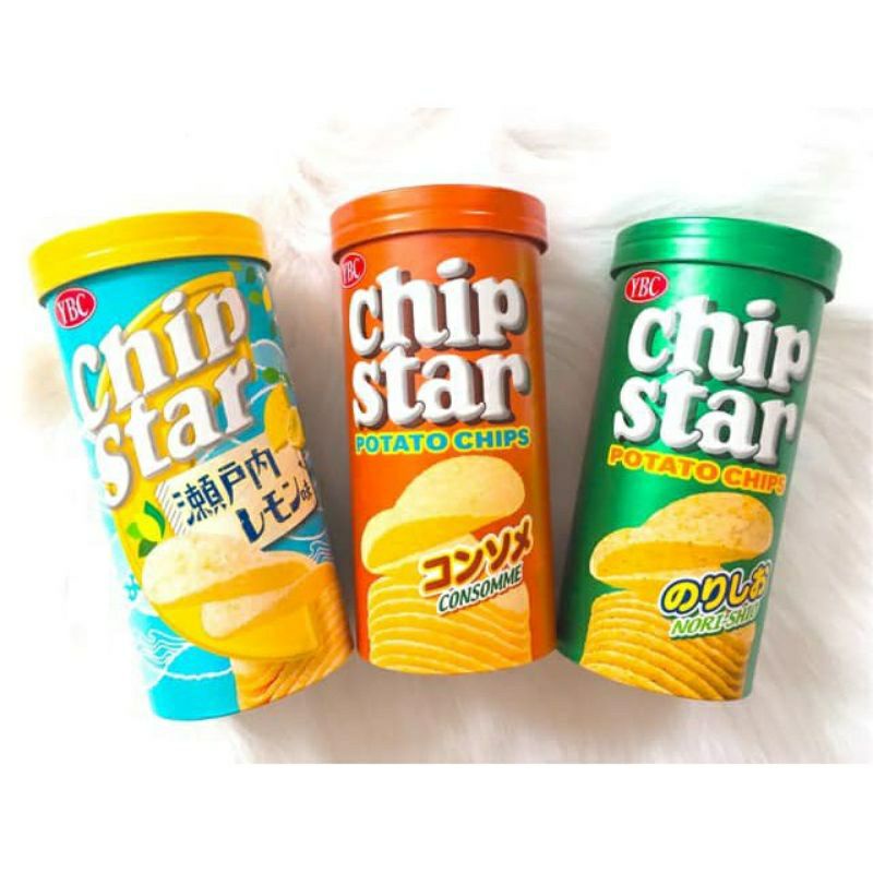 Snack khoai tây Chip Star YBC 50gr