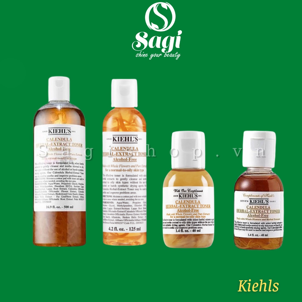 Toner Hoa Cúc Kiehls , Nước Hoa Hồng Cho Da Nhạy Cảm