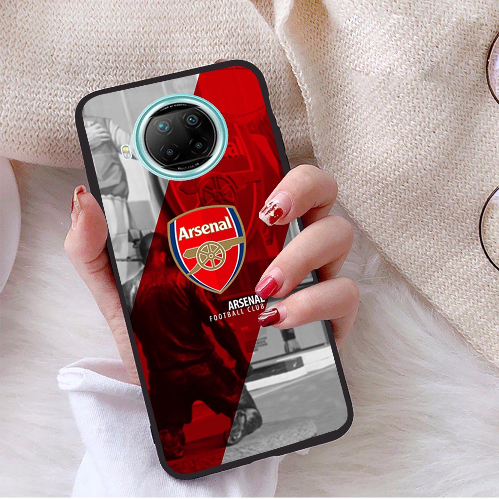 Ốp lưng Xiaomi Redmi Note 9 5G viền dẻo TPU BST CLB Bóng Đá