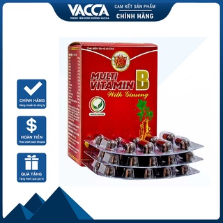 Nature pharma viên vitamin b tổng hợp nhân sâm đông trùng – hộp 30 viên