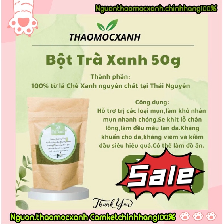 Bột trà xanh