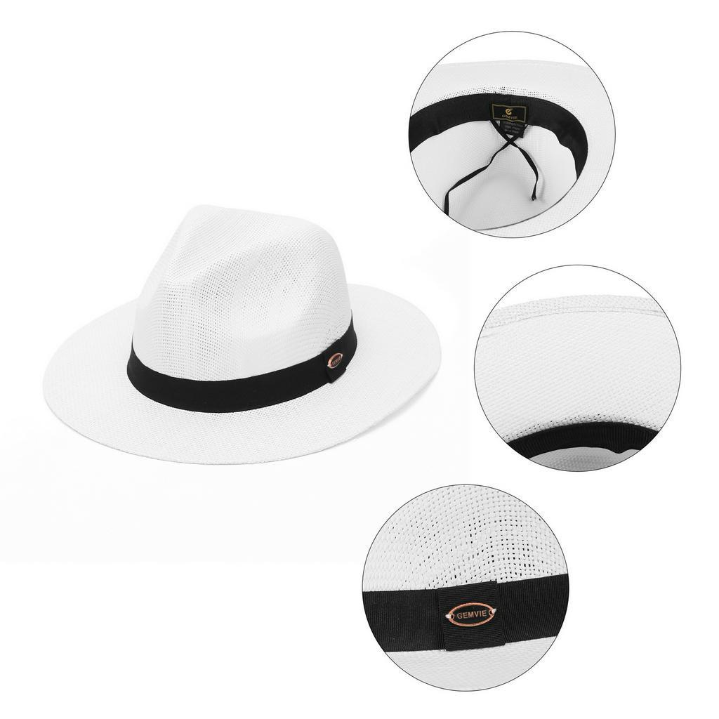 Nón Cối Rộng Vành PANAMA Phong Cách Vintage Unisex