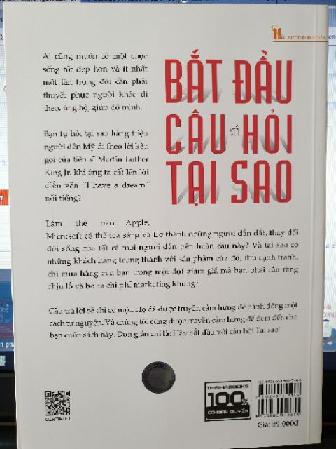 Sách - Bắt Đầu Với Câu Hỏi Tại Sao?