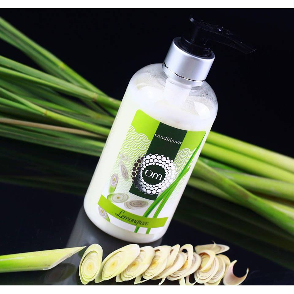 Dầu xả phục hồi ngừa rụng và kích thích mọc tóc Tinh dầu Sả Chanh Lemongrass 250ml - Om Fountain