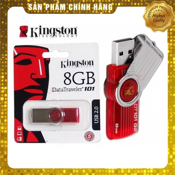 USB 2GB/4GB/8GB/16GB/32GB Kingston Hàng Chuẩn FPT