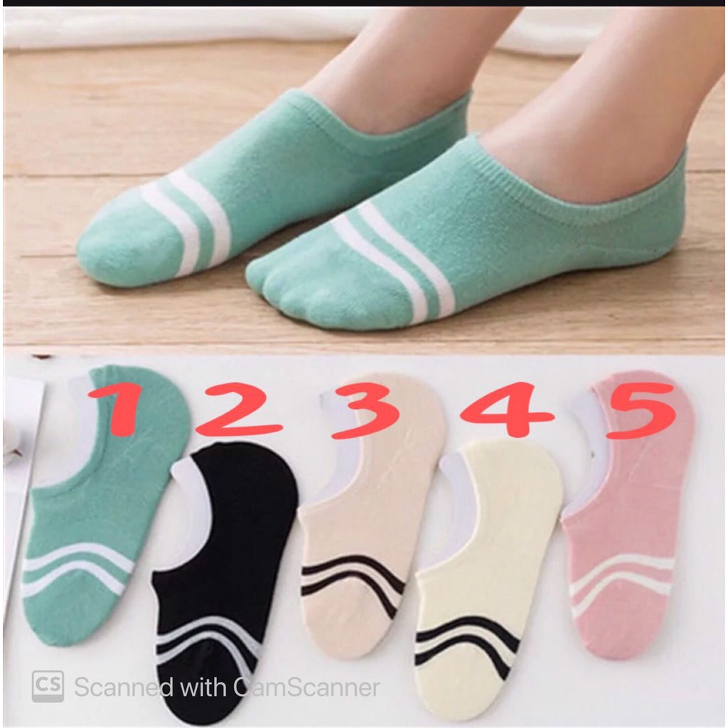 Tất/Vớ nữ cổ ngắn phong cách Hàn Quốc