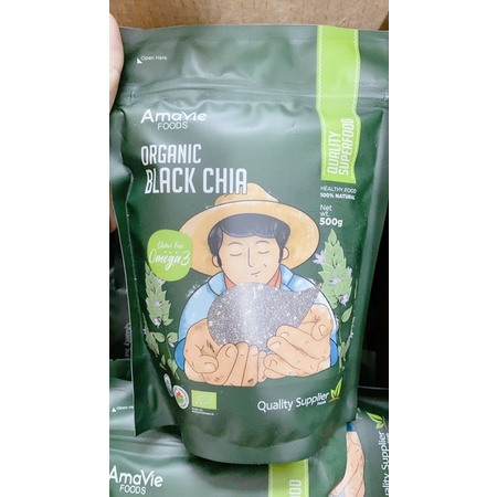 Hạt chia hữu cơ Amavie 500g