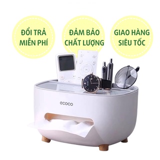 HỘP ĐỰNG GIẤY ĂN ĐỂ BÀN LÀM VIỆC ĐỒNG THỜI CÓ KHAY ĐỰNG ĐỒ DÙNG CÁ NHÂN TIỆN ÍCH ECOCO