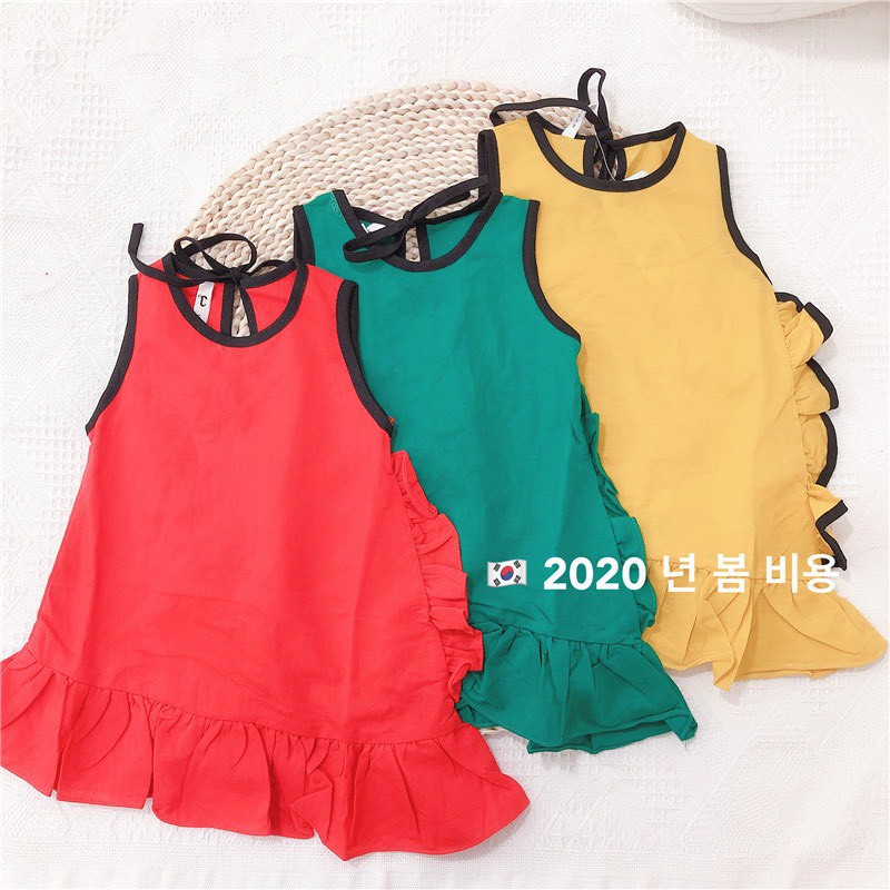1704vb- Váy Korea bánh bèo cho bé