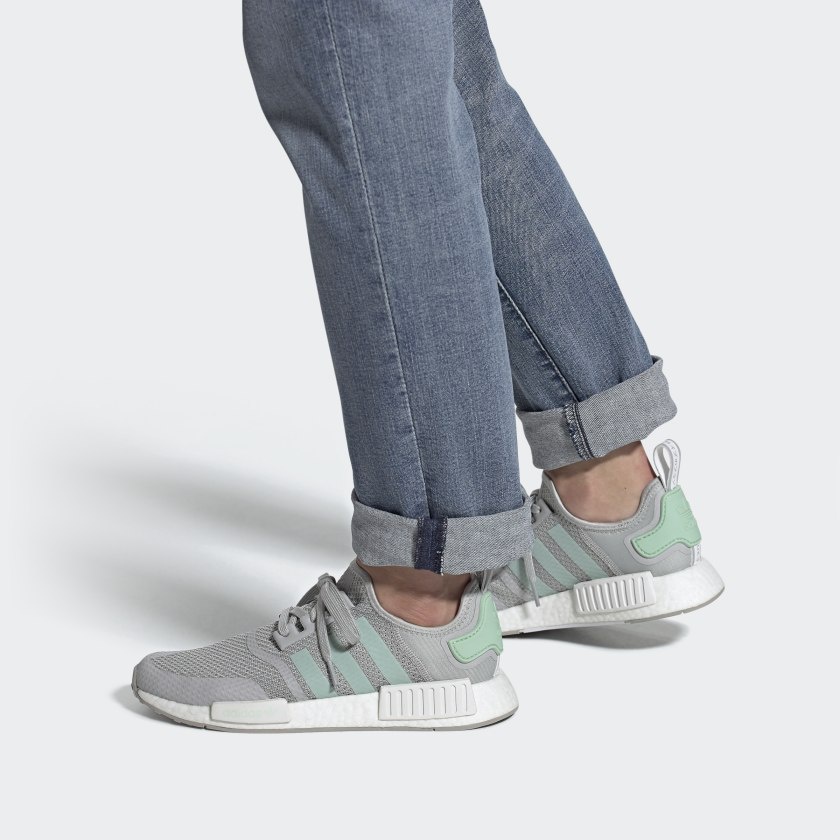 Giày  chính hãng NMD_R1 &quot;Grey Mint&quot; FV9152 - Bounty Sneakers