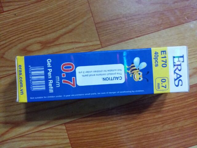 Ruột bút ký Gel 0.7mm Eras E170