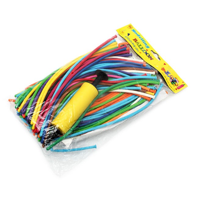Bộ 90 bong bóng + 1 ống bơm - BX6786 - BX1663
