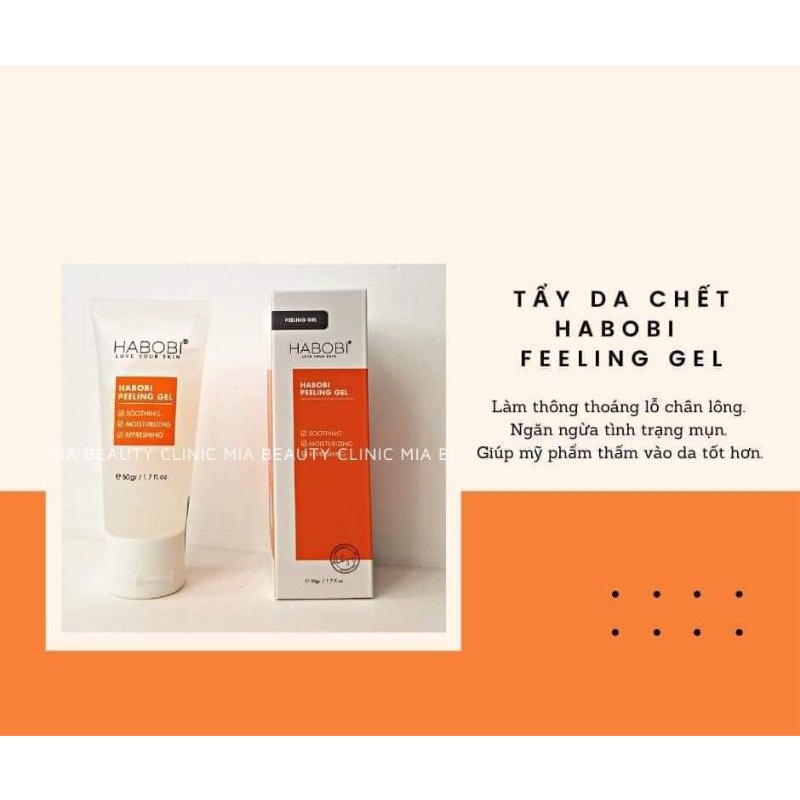 Tẩy tế bào chết Habobi chính hãng