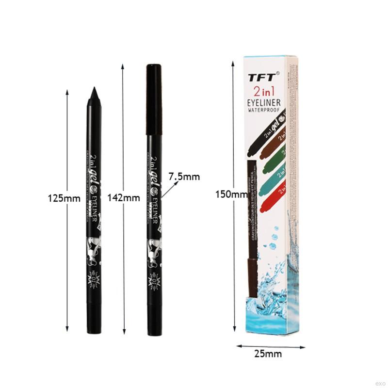 Bút Kẻ Mắt Chống Thấm Nước Không Nhòe Dễ Lên Màu Nhiều Màu Sắc