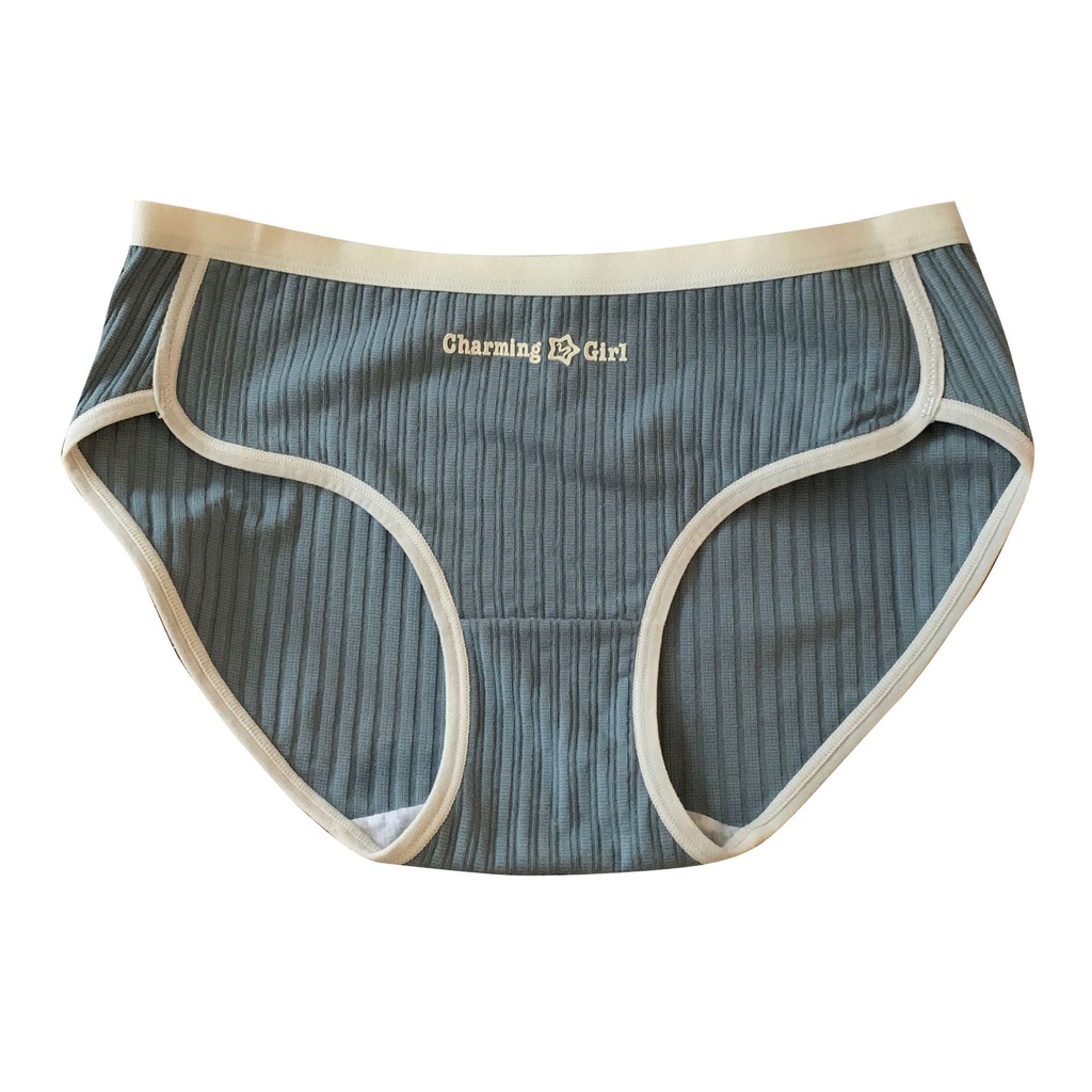 Quần lót lọt khe Leosoxs phối ren và ngọc trai phong cách quyến rũ ngọt ngào cho nữ