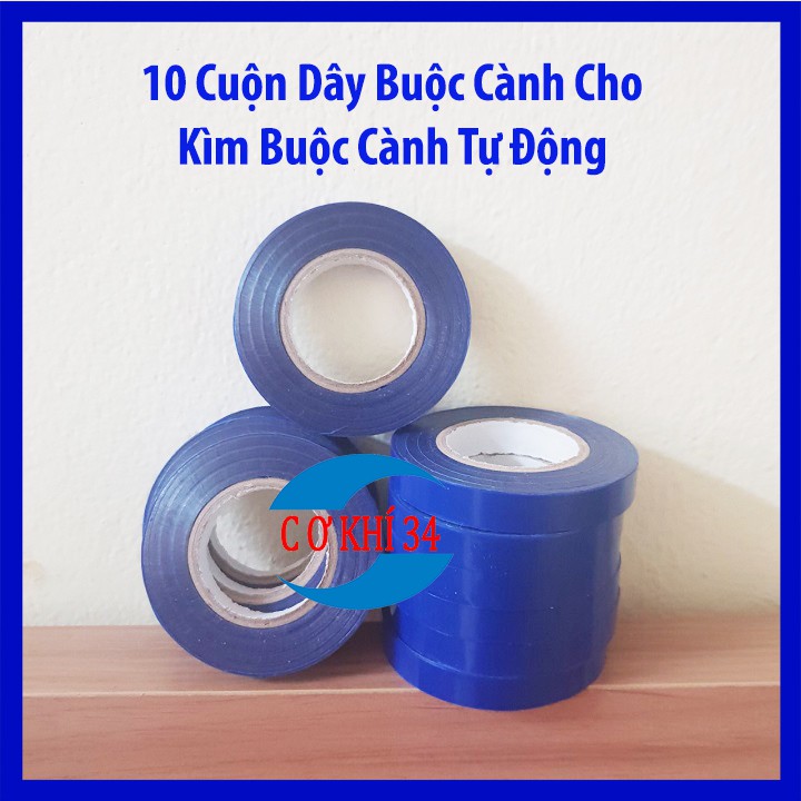 Dây Buộc Cành 40 Cuộn + 10 Nghìn Ghim Cho Kìm Buộc Cành Tự động