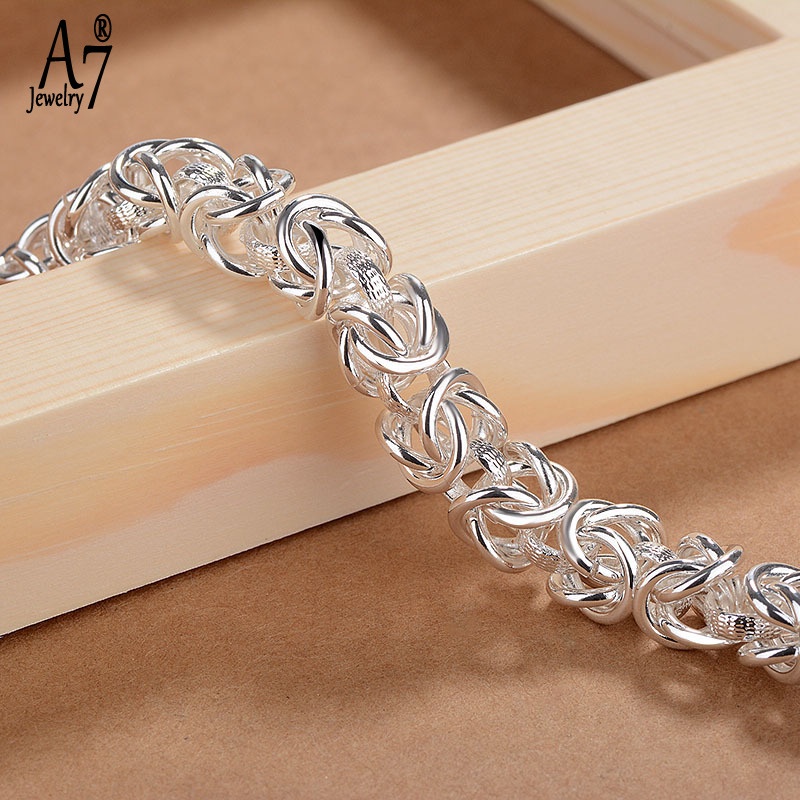 Vòng tay bạc S925 thời trang đẹp mắt