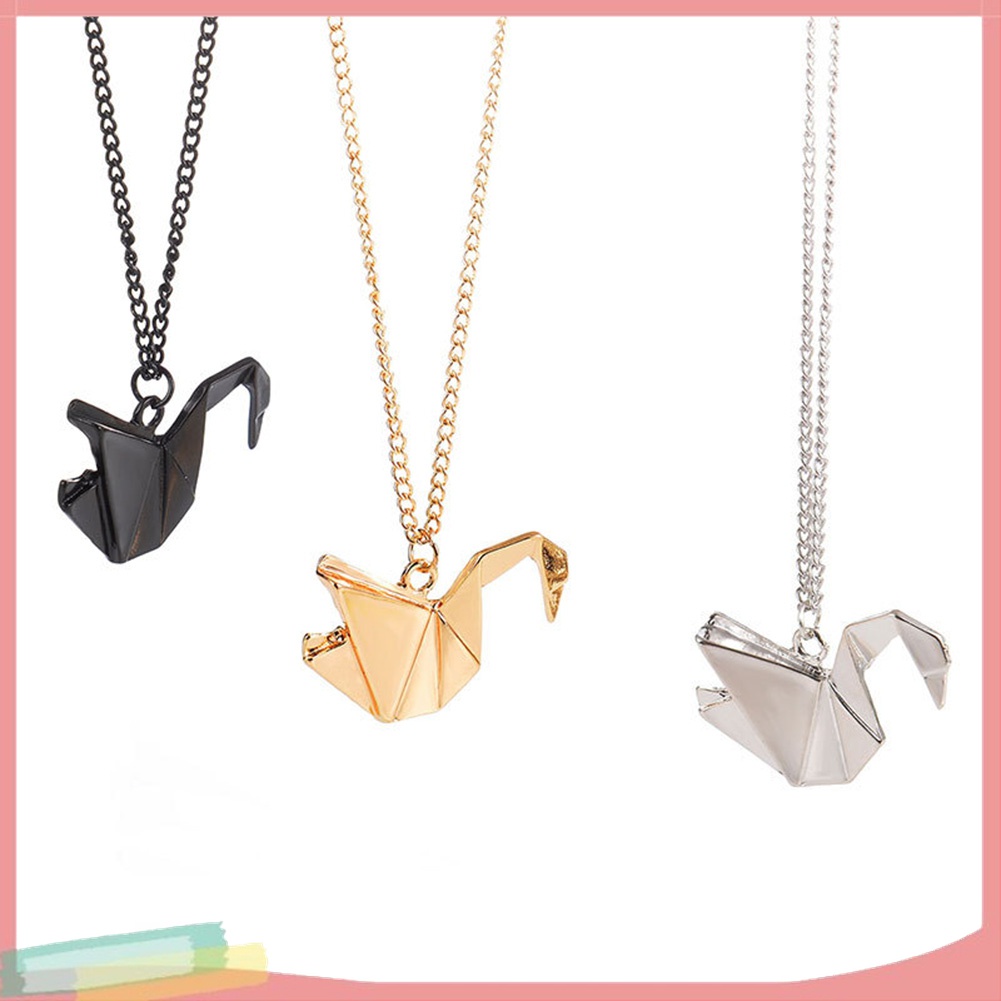 Vòng Cổ Xương Đòn / Xương Đòn / Chim Bồ Câu Origami Hình Thiên Nga Thời Trang Cho Nữ
