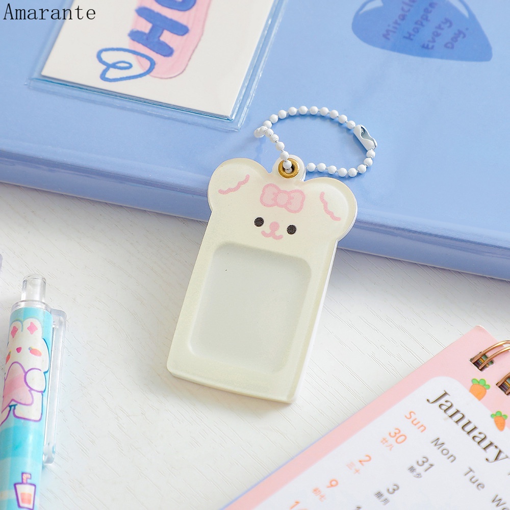 Móc Khóa Hình Khung Ảnh Mini Bằng Acrylic Dễ Thương DIY