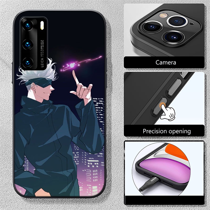 Ốp Điện Thoại Hình Jujutsu Kaisen Gojo Satoru Cho Xiaomi Redmi Note 5 6 Pro Plus 5A 6A HH46