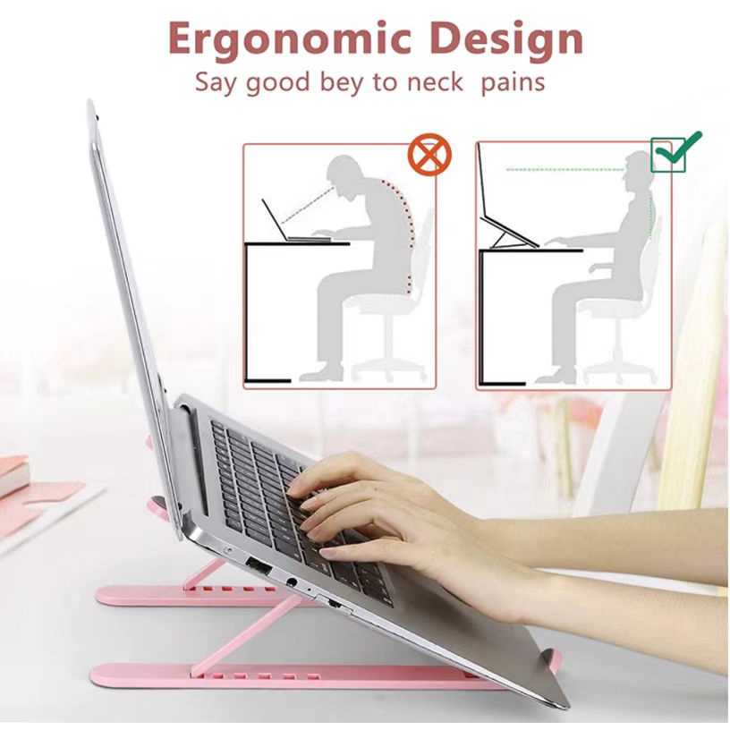 Giá Đỡ laptop 12-15.6 inch Chống Trượt Tiện Lợi
