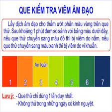 Que thử viêm âm đạo
