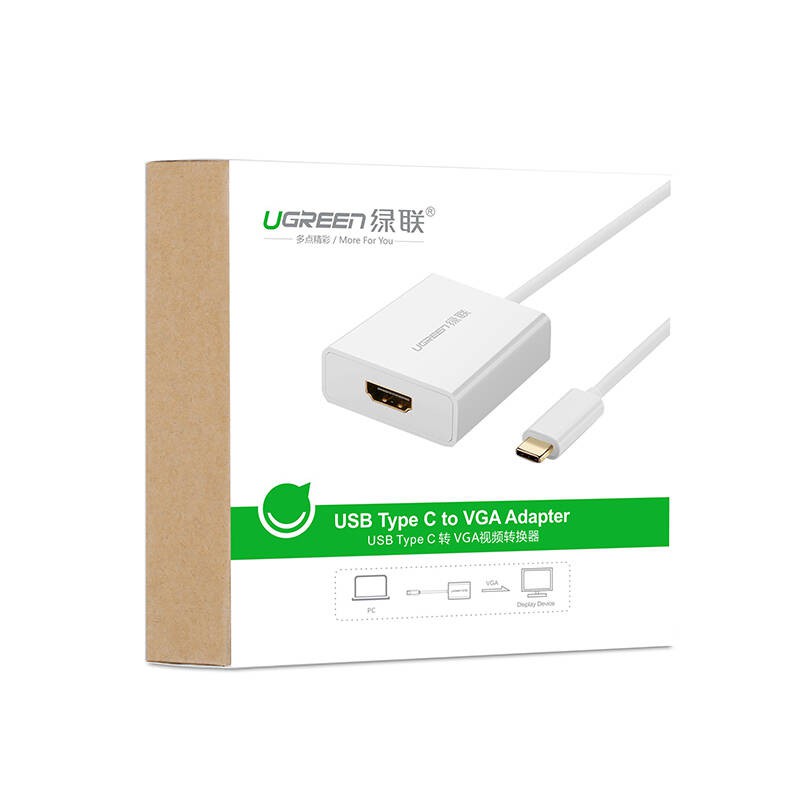 Bộ chuyển đổi USB Type-C sang HDMI dài 20CM UGREEN 40273