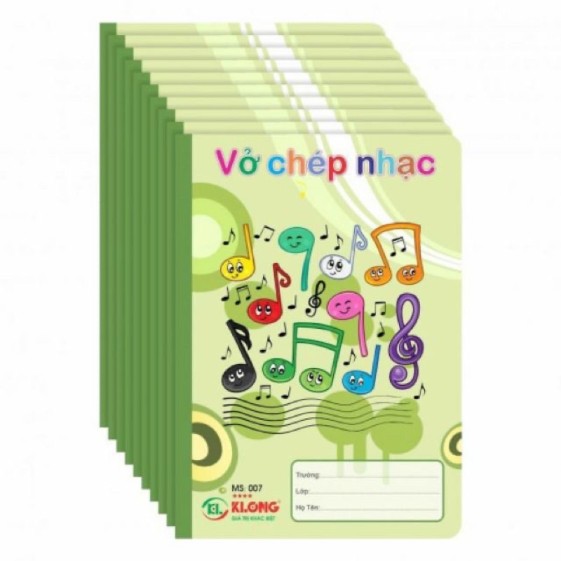 Vở chép nhạc 32 trang hải tiến