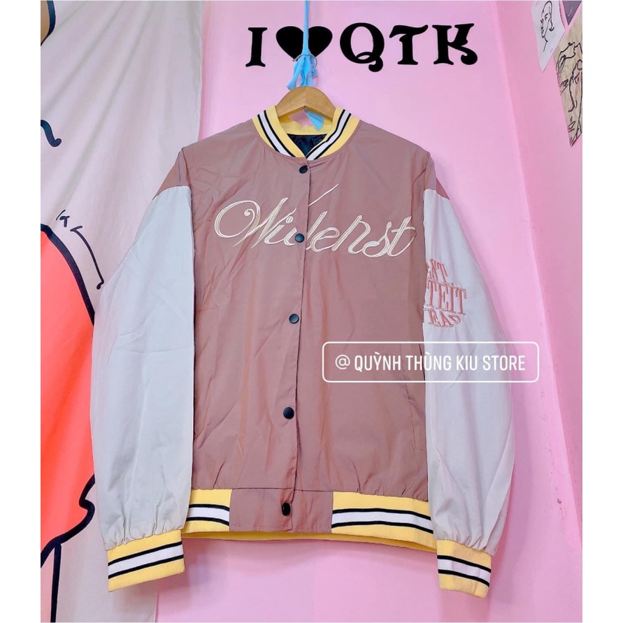 ÁO KHOÁC DÙ NAM, ÁO KHOÁC BOMBER NAM NỮ IN WIRTENST SIÊU CHẤT MẪU MỚI TP [NewUnisex]