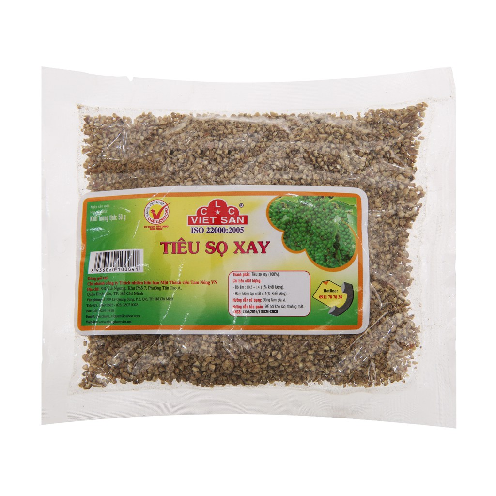 Tiêu sọ xay Việt San gói 50g