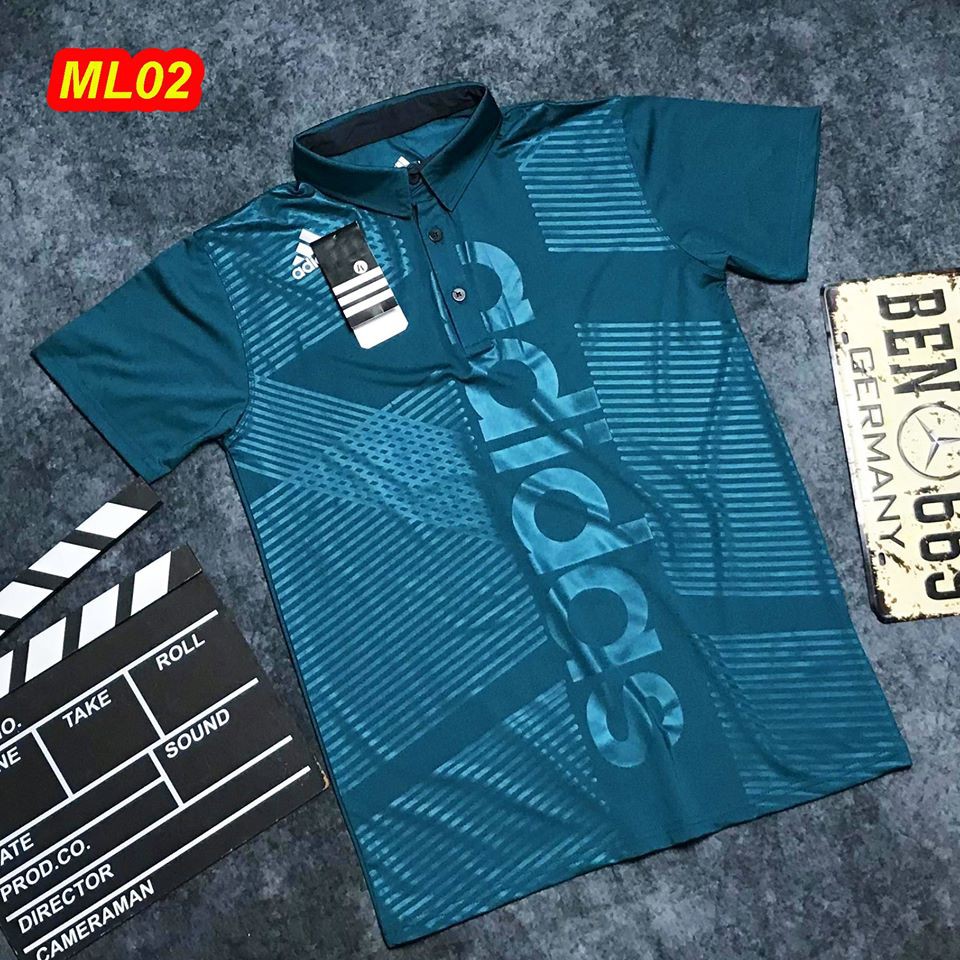 [50-104KG] Có Video, Áo thể thao nam cổ bẻ chất thun lạnh co giãn 4 chiều, áo thể thao có cổ | BigBuy360 - bigbuy360.vn